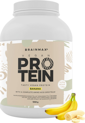 BrainMax Vegan protein, 1000 g