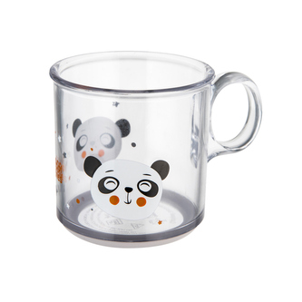 Canpol babies Hrneček protiskluzový EXOTIC ANIMALS 170ml transparetní