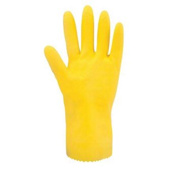 RUKAVICE LATEXOVÉ ŽLUTÉ, VEL. M