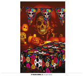 Halloweenský ubrus Day of the dead - 173 x 274 cm