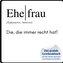 Ehefrau