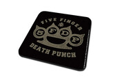 Podtácek Five Finger Death Punch – Brass Knuckle, 9.5 × 9.5 cm