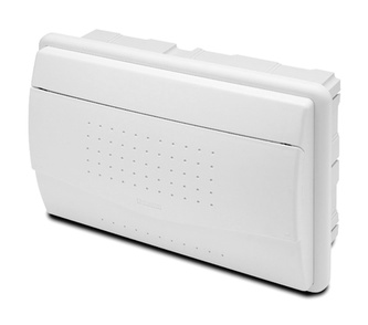 Rozvaděč NUOVA 3712 IP40, 12mod., pod omítku, neprůhl. dveře, 215x305x100mm