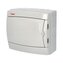Rozvaděč Acqua 3908-TB IP65, 8mod., na omítku, neprůhl. dveře, 215x235x110mm