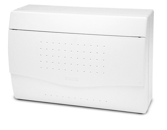 Rozvaděč NUOVA 3812 IP40, 12-14mod., na omítku, neprůhl. dveře, 195x284x100mm