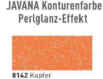 Kontura na hedvábí Javana 20ml – 4220 Měděná