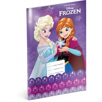 Sešit - Ledové království/Violet/A4 linkovaný 20 listů