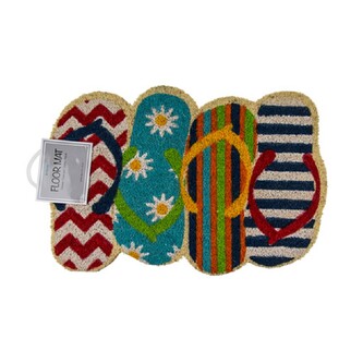 Rohožka z kokosového vlákna 60x40 cm, Žabky