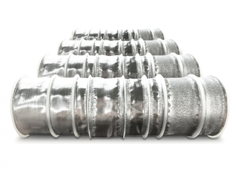 Stuha dekorační na cívce mix stříbrná