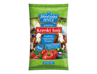 Hnojivo JIHOČESKÝ HNŮJ kravský 5kg Hnojivo JIHOČESKÝ HNŮJ kravský 5kg