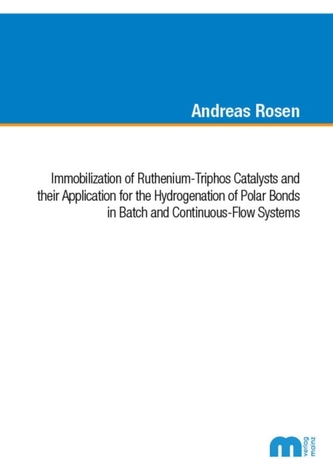 Immobilization of Ruthenium-Triphos Catalysts and their Application for the Hydrogenation of Polar Bonds in Batch and Co