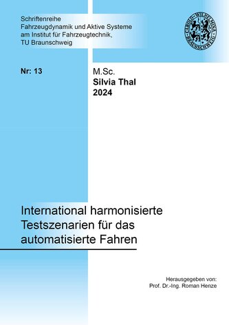 International harmonisierte Testszenarien für das automatisierte Fahren