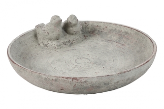 Pítko pro ptáky Reni šedé 9x30 cm