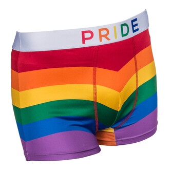 Boxerky pánské PRIDE, velikost M, barva duhové