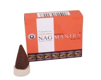 Vonné jehlánky Golden Nag Mantra 10 ks