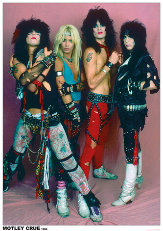 Plakát, Obraz - Motley Crue, 59.4 × 84.1 cm
