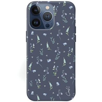 Etui UNIQ Coehl Prairie na iPhone 15 Pro - granatowe