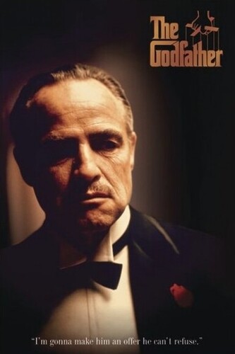 Plakát, Obraz - The Godfather, 61 × 91.5 cm