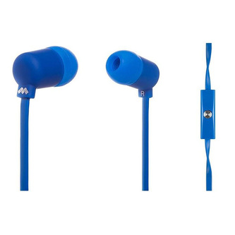 Sluchátka Meliconi, 497445  FLUO BLUE, uzavřená konstrukce, 3,5 mm Jack, frekvenční rozsah 20-20000 Hz, měnič 8 mm