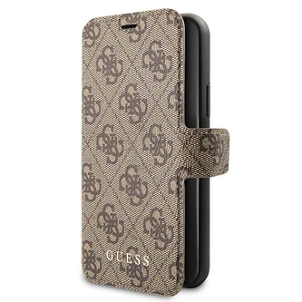 Guess GUFLBKSN584GB iPhone 11 Pro brown/brązowy book 4G
