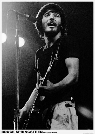 Plakát, Obraz - Bruce Springsteen - Amsterdam 1975, 59.4 × 84.1 cm