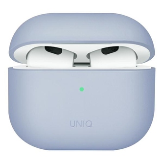 Etui Uniq Lino na AirPods 3 - błękitne