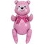 Fóliový balónek růžový medvídek 81,5cm - Cakesicq