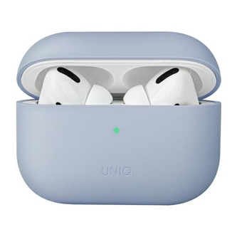 Etui Uniq Lino na AirPods Pro - błękitne