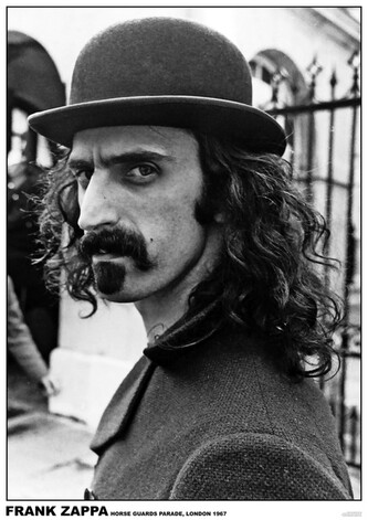 Plakát, Obraz - Frank Zappa - Horse Guards Parade, London 1967, 59.4 × 84 cm