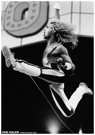 Plakát, Obraz - Van Halen - David Lee Roth 1980, 59.4 × 84.1 cm