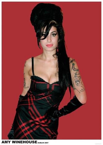 Plakát, Obraz - Amy Winehouse - Dublin 2007, 59.4 × 84 cm