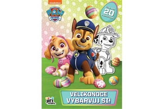 Vybarvuj si! Tlapková patrola Velikonoce