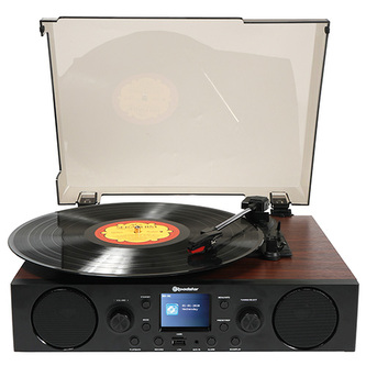 Gramofon Roadstar, TTR-8850, FM/DAB+/RDS, Bluetooth, dálkové ovládání, 2 x 1,5 W RMS