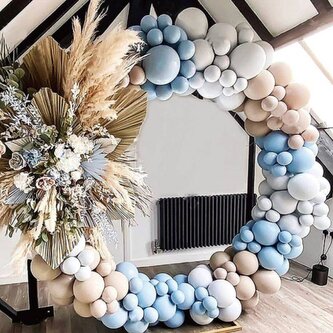 Balónková girlanda světle modrá - Cakesicq