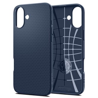 Spigen Liquid Air, navy blue - iPhone 6.7" 2024