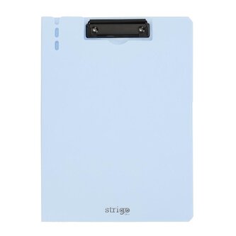 Deska A4 z górnym klipem błękitna STRIGO