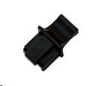 Solarix Záslepka pro konektor RJ45 černá / 100ks RJ45-0-BK