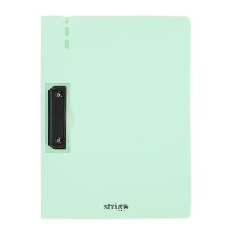 Deska A4 z bocznym klipem miętowa STRIGO