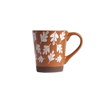 Hrnek | LOSNA | v oranžových listech | 0,35 l | 706455 Homla