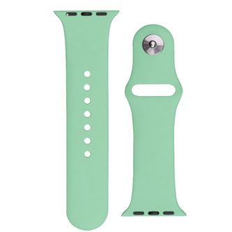 Silicone Strap APS silikonowa opaska do Watch Ultra / 9 / 8 / 7 / 6 / 5 / 4 / 3 / 2 / SE (49 / 45 / 44 / 42mm) pasek bransoleta do zegarka jasnozielony