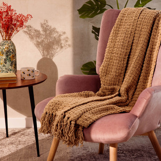 Mikrovláknová deka | PER | žinylkový úplet | 130x170 cm | 898445 Homla