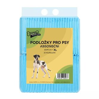 Podložky Absorpční pro štěňata XL/20ks 60 x 90 cm