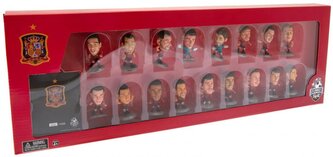 Set 17 sběratelských figurek reprezentace Španělska (výška 5,0 cm)