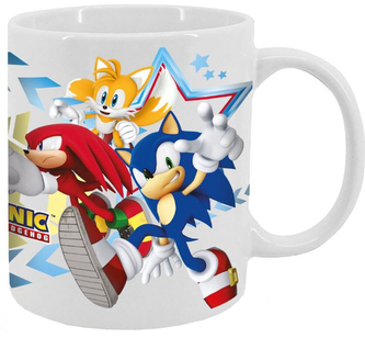 Keramický hrnek Sonic The Hedgehog: Postavy (objem 325 ml)