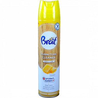 Brait leštěnka na nábytek Classic s včelím voskem 300 ml