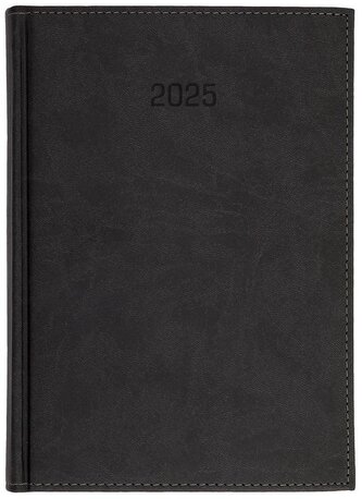 Kalendarz 2025 A5 tyg. Vivella czarny