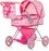 CHIPOLINO Hluboký kočárek pro panenky Dora Butterflies