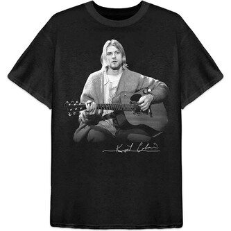 Tričko Kurt Cobain - Guitar Live Photo, XXL