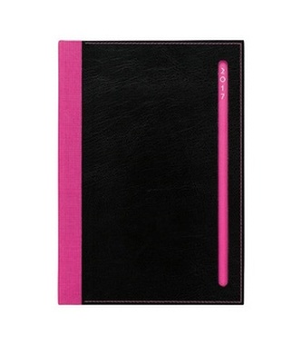 Diář 2017 - Fresh růžový týdenní A5