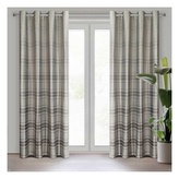 Vánoční dekorační závěs s kroužky HOLIDAY béžová 140x250 cm (cena za 1 kus) MyBestHome